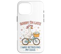 Carcasa para iPhone 16 Pro MAX IVF Mom Sorry I'm Late Retrieving My Eggs