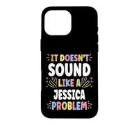 Carcasa para iPhone 16 Pro MAX Jessica Personalized Women's Gift Custom Jessica
