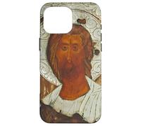 Carcasa para iPhone 16 Pro MAX Jesucristo El Salvador Icono Ortodoxo Oriental