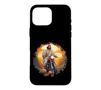 Carcasa para iPhone 16 Pro MAX Jesús - Motociclista Jesús