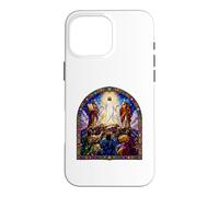 Carcasa para iPhone 16 Pro MAX Jesús Transfiguración Catedral Sagrada Icono Arte