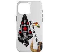Carcasa para iPhone 16 Pro MAX Jin Jiyan Azadî, Kurdistán Nowruz, Rojava, Amo Kurdistán