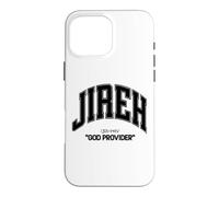 Carcasa para iPhone 16 Pro MAX Jirah God Provider Cristiano Hombres Mujeres niños aman a Dios & Jesús