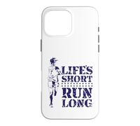 Carcasa para iPhone 16 Pro MAX Jogger Lifes es Corta, Corre Larga