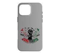 Carcasa para iPhone 16 Pro MAX Juneteenth Freedom Day Emancipation Fist