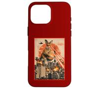Carcasa para iPhone 16 Pro MAX Kaiju Easter Bunny Tokyo Funny Egg Hunt Japanese Vibe