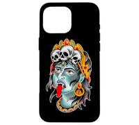 Carcasa para iPhone 16 Pro MAX Kali Diosa de la Destrucción Oscuridad Muerte Renacimiento