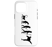 Carcasa para iPhone 16 Pro MAX Karate Evolution Artes Marciales Karateka