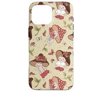 Carcasa para iPhone 16 Pro MAX Kawaii Mushroom Fairy Pattern For Women Cute Hello Autumn