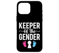 Carcasa para iPhone 16 Pro MAX Keeper of The Gender con Huellas y Cerradura