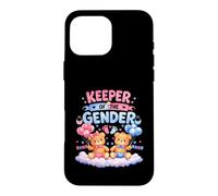 Carcasa para iPhone 16 Pro MAX Keeper of The Gender Reveal - Globos de Oso bebé Rosa o Azul