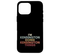 Carcasa para iPhone 16 Pro MAX Kensington Name Kensington Personalized Name First Given