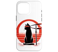 Carcasa para iPhone 16 Pro MAX Kitty Combat Master Jiu Jitsu Ninja Y Artista Marcial