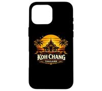 Carcasa para iPhone 16 Pro MAX KOH Chang Tailandia Sunset Island Viajes Diseño