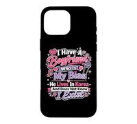 Carcasa para iPhone 16 Pro MAX KPOP Fan Novio Corea Música Sesgo Humor