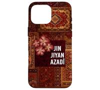 Carcasa para iPhone 16 Pro MAX Kurdistán Nowruz, Jin, Jiyan, Azadî Rojava Amo Kurdistán