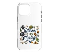 Carcasa para iPhone 16 Pro MAX La paternidad es mi Ministerio al Aire Libre papá Vida