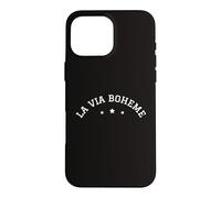 Carcasa para iPhone 16 Pro MAX La Vie Boheme La Vida Bohemia Frase Francesa Artista Teatro