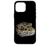 Carcasa para iPhone 16 Pro MAX Lagarto Gecko dibujando a geco Leopardo