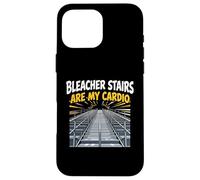 Carcasa para iPhone 16 Pro MAX Las escaleras de la grada Son mis Padres de Deportes cardiovasculares
