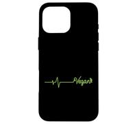 Carcasa para iPhone 16 Pro MAX Latido del corazón Vegano