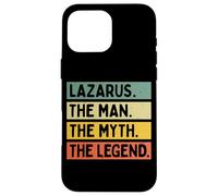 Carcasa para iPhone 16 Pro MAX Lazarus The Man The Myth The Legend - Cita Personalizada Divertida