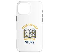Carcasa para iPhone 16 Pro MAX Leer el Mapa Escribir Historia