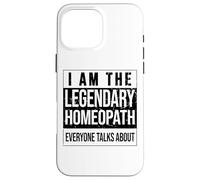 Carcasa para iPhone 16 Pro MAX Legendario Homeópata Hierbas Homeopáticas Naturópata Homeopatía