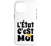 Carcasa para iPhone 16 Pro MAX L'Etat c'est moi - Luis XIV Cita Francesa