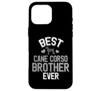 Carcasa para iPhone 16 Pro MAX Lindo dueño de Cane Corso Best Cane Corso Brother Ever