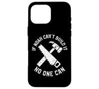 Carcasa para iPhone 16 Pro MAX Lindo Noah Nombre Constructor Personalizado