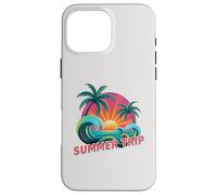 Carcasa para iPhone 16 Pro MAX Lindo Viaje DE Verano Todas Las Chicas Vacaciones Qué Pasa Playas Familia