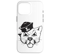 Carcasa para iPhone 16 Pro MAX Linfield University Wildcats Mack Mascot Head Mark