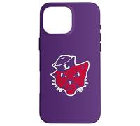 Carcasa para iPhone 16 Pro MAX Linfield University Wildcats Mack Mascot Head Mark