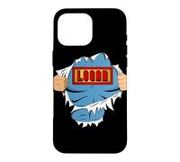 Carcasa para iPhone 16 Pro MAX Logan Name Superhero Gift for Boys Named Logan