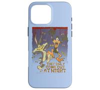 Carcasa para iPhone 16 Pro MAX Looney Tunes Bugs and Daffy The Only Come At Night