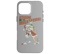 Carcasa para iPhone 16 Pro MAX Looney Tunes Bugs and Lola Mistletoe