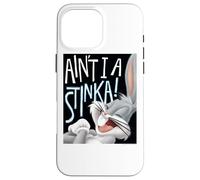 Carcasa para iPhone 16 Pro MAX Looney Tunes Bugs Bunny Ain't I a Stinka!