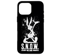 Carcasa para iPhone 16 Pro MAX Looney Tunes Bugs Bunny S.N.O.W. Christmas