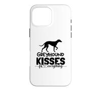 Carcasa para iPhone 16 Pro MAX Los Besos de geryhound lo arreglan Todo.