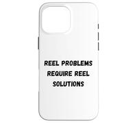 Carcasa para iPhone 16 Pro MAX Los Problemas del Carrete requieren soluciones de Carrete