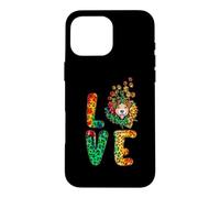 Carcasa para iPhone 16 Pro MAX Love Jack Russell Terrier Dog Sunflower Tie Dye Leoparad