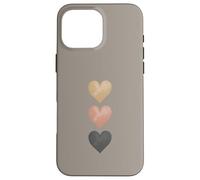 Carcasa para iPhone 16 Pro MAX Love - Three Hearts