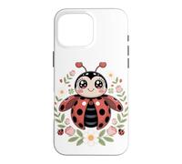Carcasa para iPhone 16 Pro MAX Lucky Little Ladybug Bug Insect Garden Cute