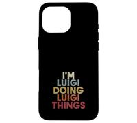 Carcasa para iPhone 16 Pro MAX Luigi Name Luigi Personalized Name First Given