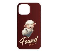 Carcasa para iPhone 16 Pro MAX Luke 15:4-7 Parable of The Lost Sheep Found by Jesus Christ