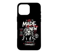 Carcasa para iPhone 16 Pro MAX Made New 2 Corintios 5:17 Christian Faith Streetwear