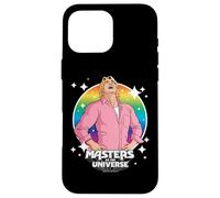 Carcasa para iPhone 16 Pro MAX Maestros del Universo: Prince Adam Rainbow Hey Yea