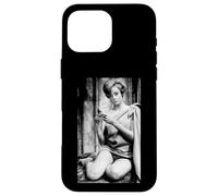 Carcasa para iPhone 16 Pro MAX Maggie Smith Downton Abbey Actor Strip El Sauce 1960