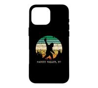 Carcasa para iPhone 16 Pro MAX Maggie Valley NC Sasquatch símbolo de la Paz Bigfoot diseño